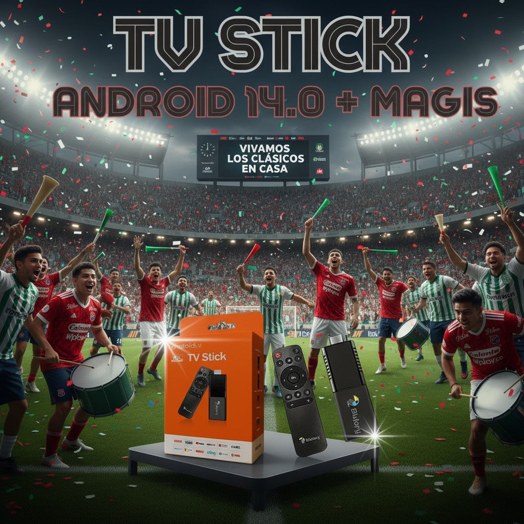 TV STICK ANDROID TV + MAGIS OFERTA ESPECIAL ANTIOQUIA